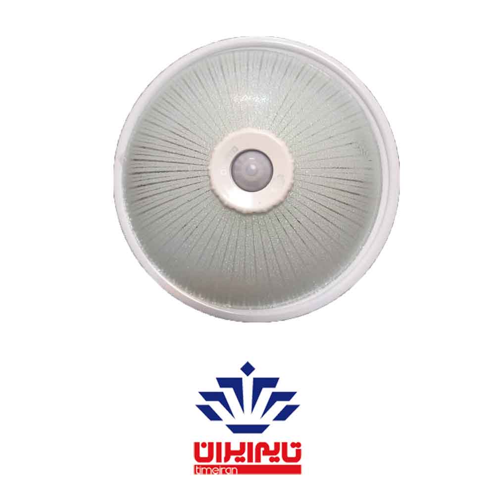 چراغ سقفی سنسور دار شیشه فلز